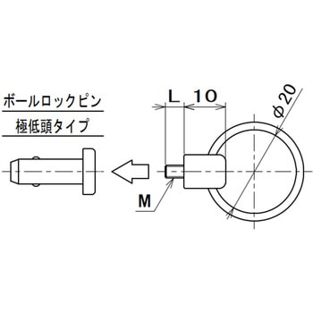 ボールロックピン 抜き取り工具 ラクテム