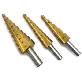 ステップドリルシャフトタイプ(3pcs) レックス