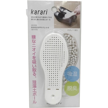 karari 脱臭用足形PPタブレット 2P アネスティ