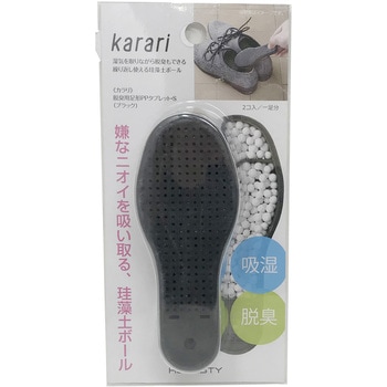 karari 脱臭用足形PPタブレット 2P アネスティ