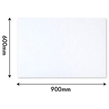 アルミ複合板(3mm) UV印刷用 900×600mm【面板白】 - ジャストコーポレーション