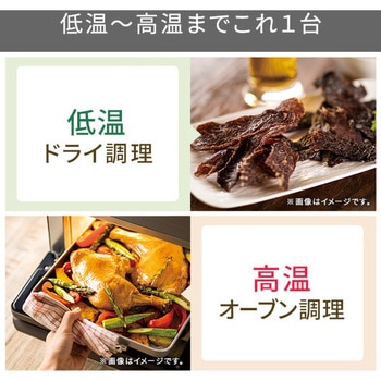 低温コンベクションオーブン ストレートグレー 【低温～高温調理までこれ一台】【ドライフルーツ・ヨーグルト発酵も】【TSF61A】 テスコム