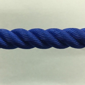 青 M打ち 12mm×200m 切りっぱなし 東京製綱レンジャーロープ 1巻 東京