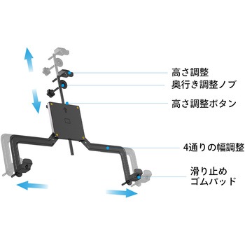 ユニバーサルVESAマウントアダプタ アイネックス