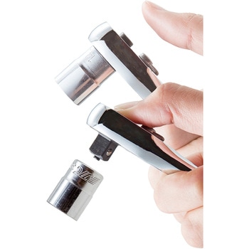 ロッキング首振りラチェット グリップ付き JTC