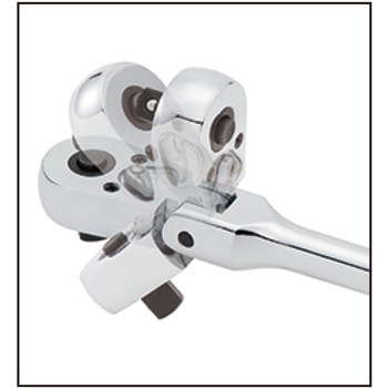 ロッキング首振りラチェット グリップ付き JTC