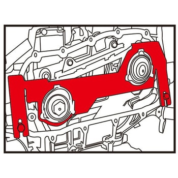 JLR タイミングツールセット JTC
