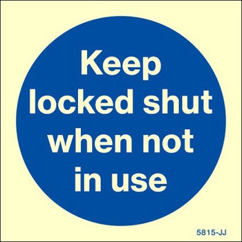 海洋安全標識(Mandatory signs) Maritime Progress