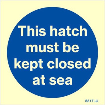 海洋安全標識(Mandatory signs) - Maritime Progress