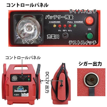 DC12VブースターパックOBD ケーブル付 ES-9200M-OBD MTO