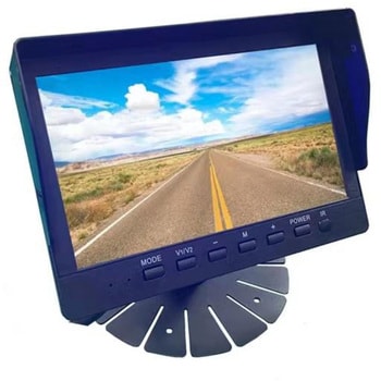 AHD・IPS7インチバイザー付モニター&AHDバックカメラセット 24V車用 BRIDGE