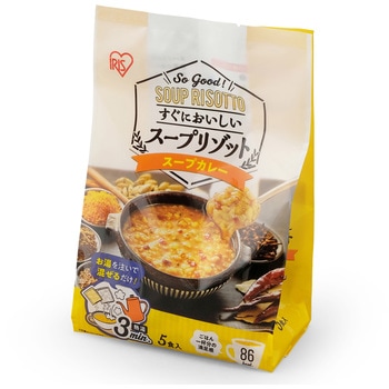 スープリゾット スープカレー5食パック(ケース) アイリスオーヤマ