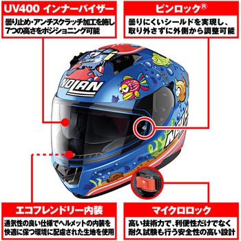 30464 NOLAN フルフェイス N60-6 1個 NOLAN 【通販モノタロウ】