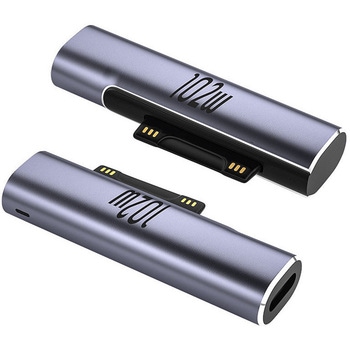 USB Type-C to Sarface Connector 変換アダプタ PD対応 充電用 トライメイト