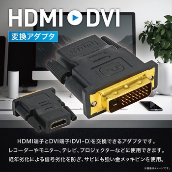 HDMI DVI 変換アダプタ トライメイト