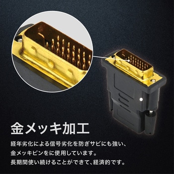 HDMI DVI 変換アダプタ トライメイト