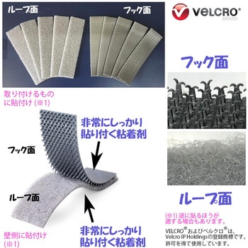 ジザイ着脱テープ超強力型 ベルクロ