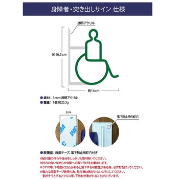 ツケレルン 1Wayピクトサイン 西崎ベース
