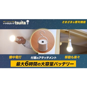 いつでもランプtsuita 白色 日本防災スキーム
