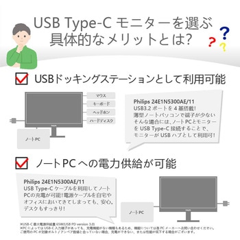 24E1N5300AE/11 液晶ディスプレイ 23.8型/1920×1080/HDMI、USB 24E1N5300AE/11 液晶ディスプレイ 23.8型/1920×1080/HDMI、USB