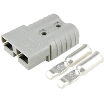 バッテリーコネクタ デュアルタイプ 100A，4AWG 日本コネクト工業