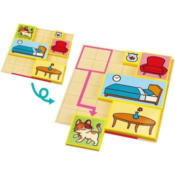大冒険!ねこのおへや脱出パズル アーテック(学校教材・教育玩具)