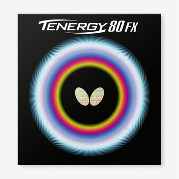 裏ラバー テナジー80FX ブラック BUTTERFLY