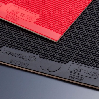 表ラバー インパーシャルXS ブラック BUTTERFLY