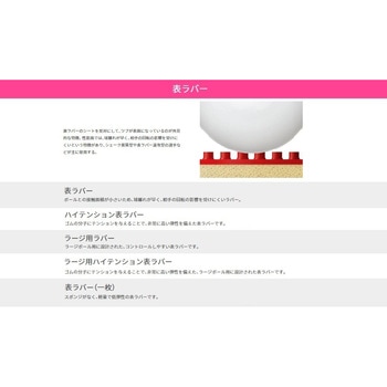 表ラバー インパーシャルXB ブラック BUTTERFLY