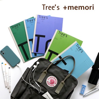 ノート Tree's セミB5 プラスメモリ罫 日本ノート