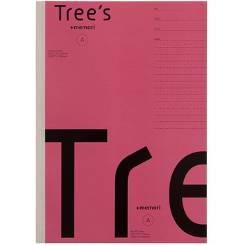 ノート Tree's セミB5 プラスメモリ罫 日本ノート