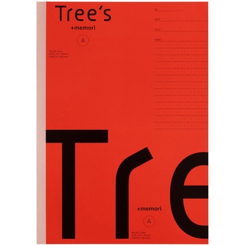 ノート Tree's セミB5 プラスメモリ罫 日本ノート