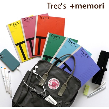 ノート Tree's セミB5 プラスメモリ罫 日本ノート
