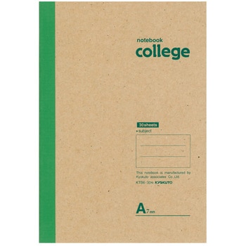 College カレッジノート B6 日本ノート