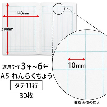 カレッジアニマル 学習帳 連絡帳 タテ11行 日本ノート