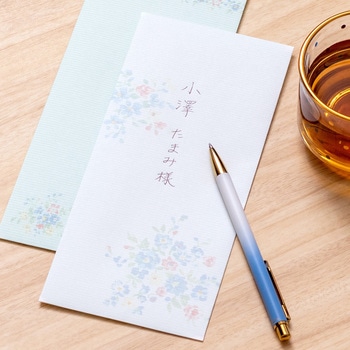 封筒 バルコニーから さわやかな一日 日本ノート