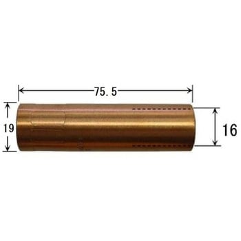 U5342P00 絶縁付ノズル No.10 ダイヘン 1箱(5個) U5342P00