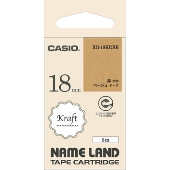 NAME LAND テープ18mm幅クラフトテープ カシオ計算機