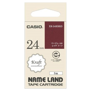 NAME LAND テープ24mm幅クラフトテープ カシオ計算機