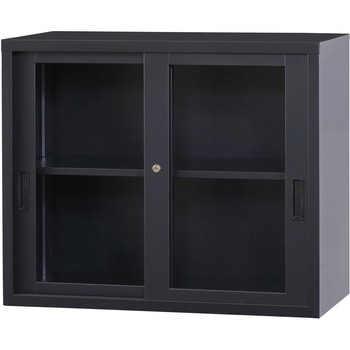収納庫A4シリーズ ガラス引戸書庫 ノーブランド