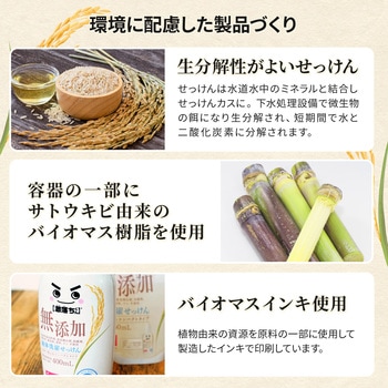激落ちくん無添加液体洗濯せっけん LEC(レック)