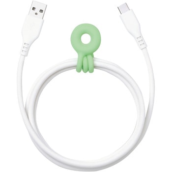 しなやかシリコンUSBケーブル 1m TypeAtoCユートリムエル SONIC(ソニック)[文具]