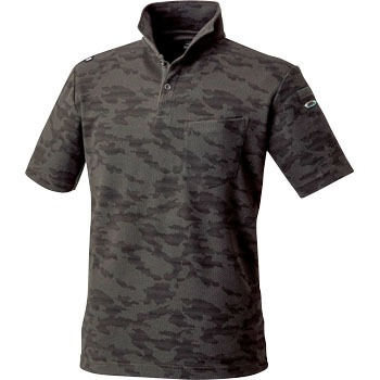 5969-621 迷彩柄半袖ポロシャツ 5969-621 1枚 寅壱 【通販モノタロウ】