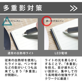 wasser86 ペン立て付き卓上LEDライト 大河商事