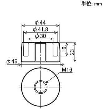 イレクター Φ42インサートナット ニッケル 矢崎化工