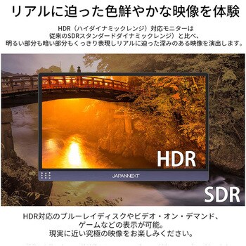 JN-MD-IPS133WQHDP 13.3型/3200×1800/miniHDMI×1、Type-C×2/ブラック