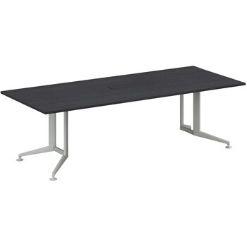 会議テーブル ＷＴ４００ 角形 配線有 品番 W40-KW2412CV-S1U11 全国