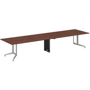 会議テーブル ＷＴ４００ 角形 配線有 品番 W40-KW3212CV-S1W51 全国