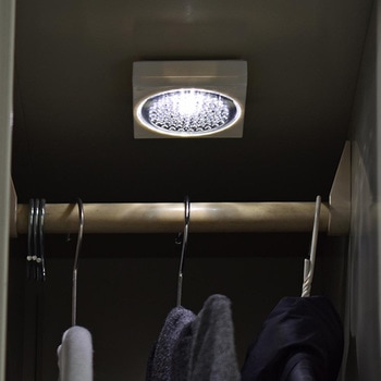 LEDプッシュライト 2個入 オーム電機