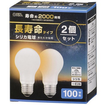 長寿命 シリカ電球 オーム電機